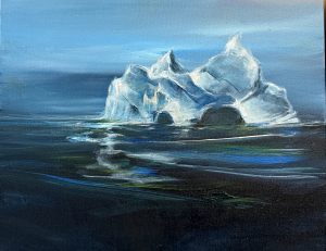 Painting Icebergs-Art in a Disappearing Landscape